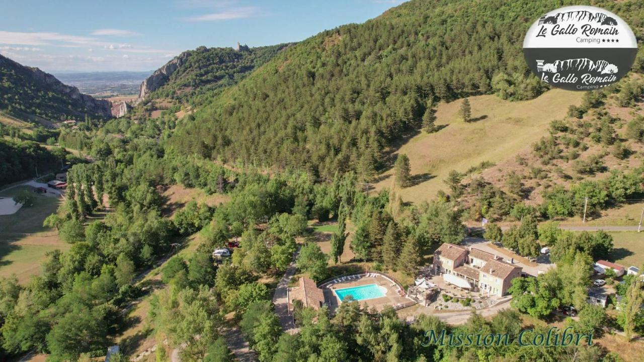 Camping Le Gallo Romain Barbieres Экстерьер фото