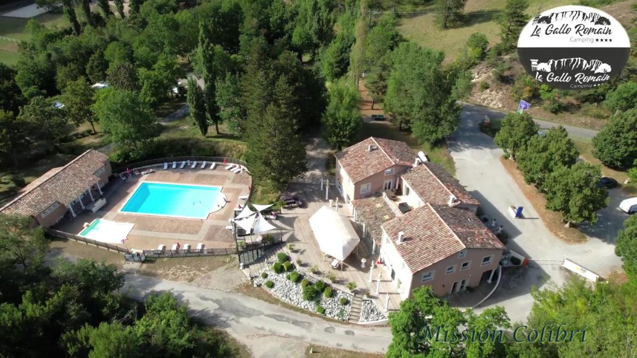 Camping Le Gallo Romain Barbieres Экстерьер фото