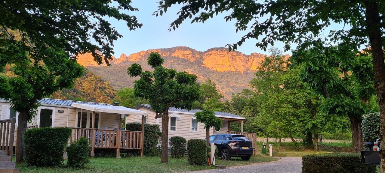 Camping Le Gallo Romain Barbieres Экстерьер фото