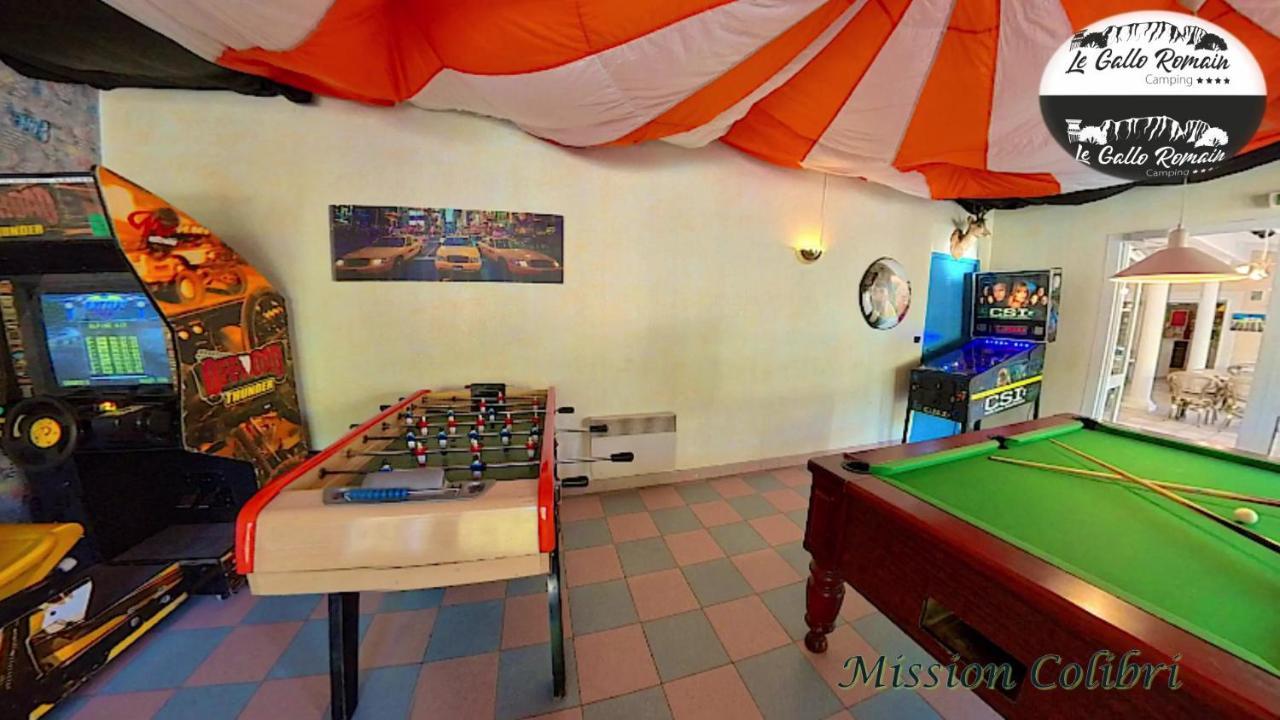 Camping Le Gallo Romain Barbieres Экстерьер фото
