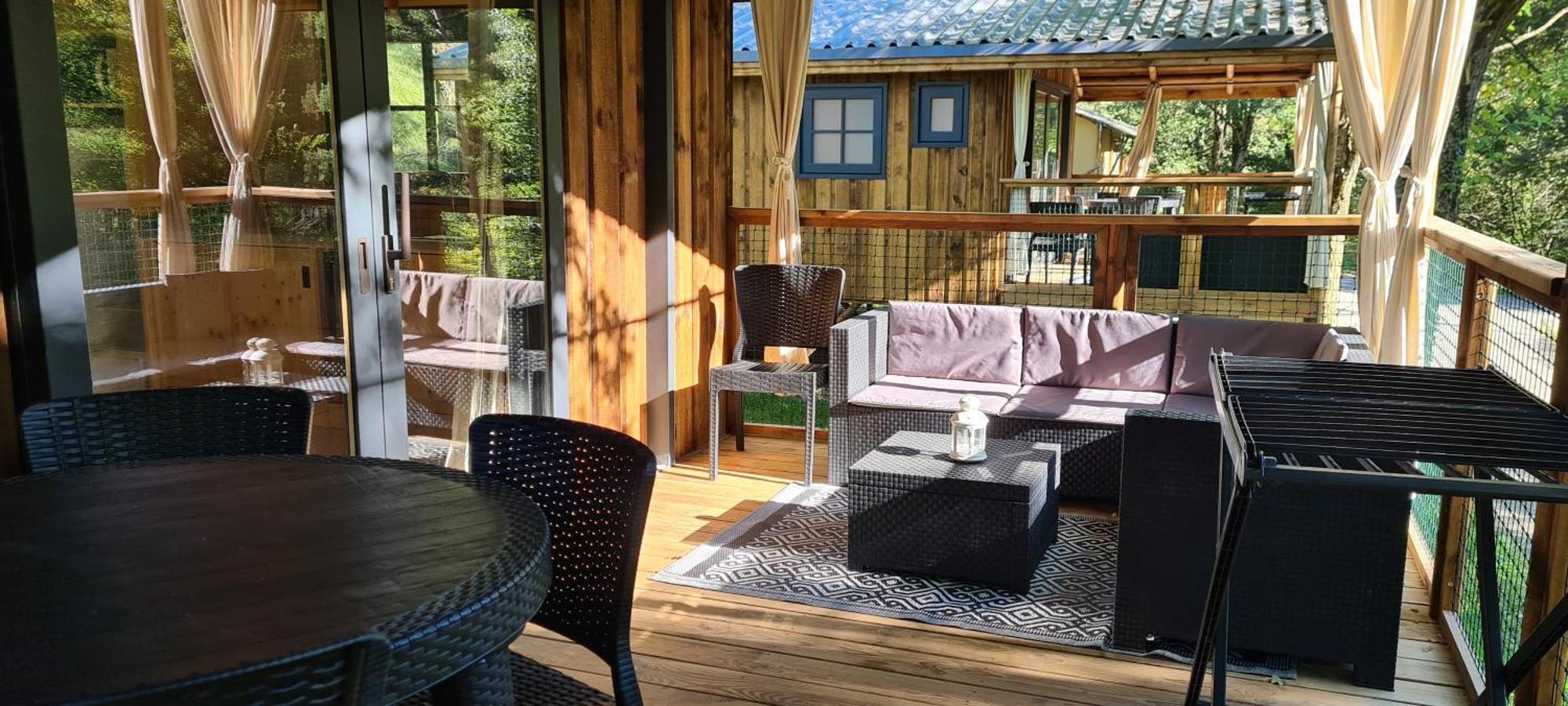 Camping Le Gallo Romain Barbieres Экстерьер фото