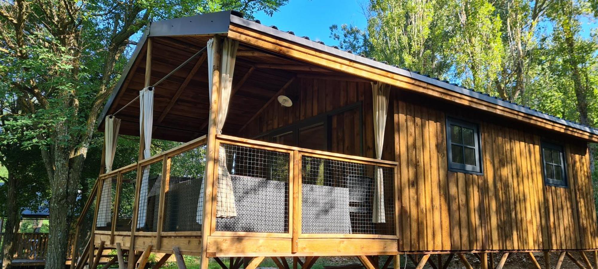 Camping Le Gallo Romain Barbieres Экстерьер фото
