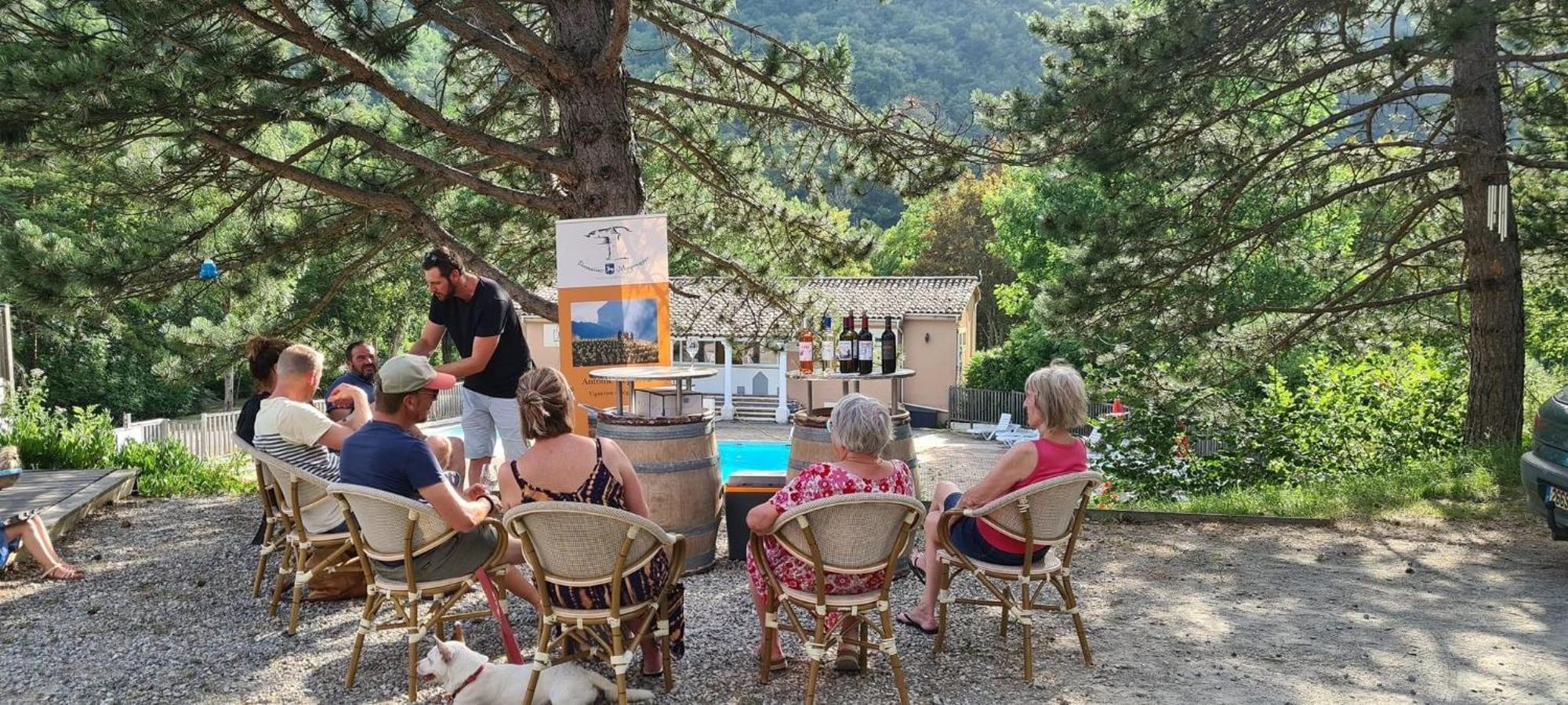Camping Le Gallo Romain Barbieres Экстерьер фото