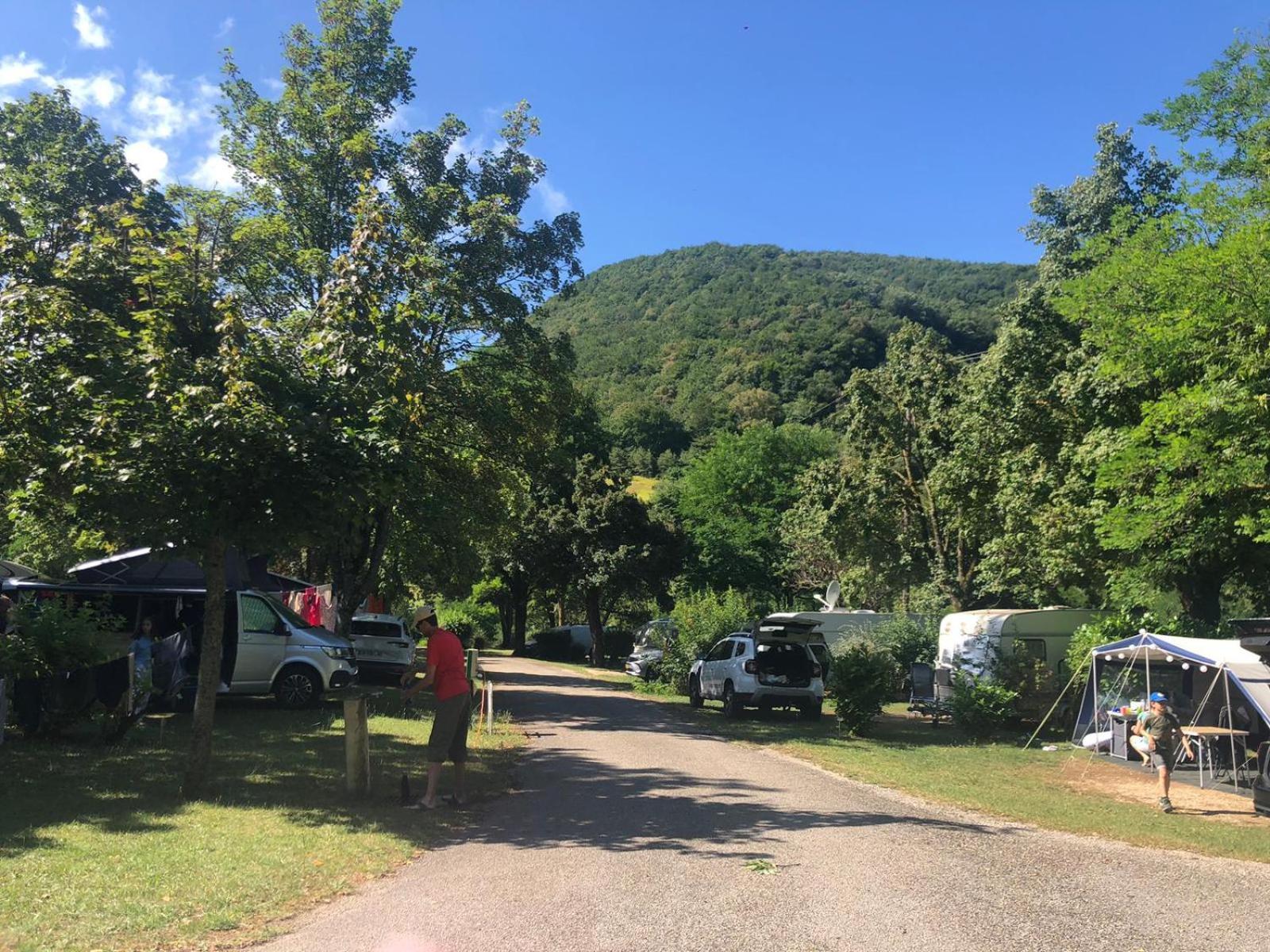 Camping Le Gallo Romain Barbieres Экстерьер фото