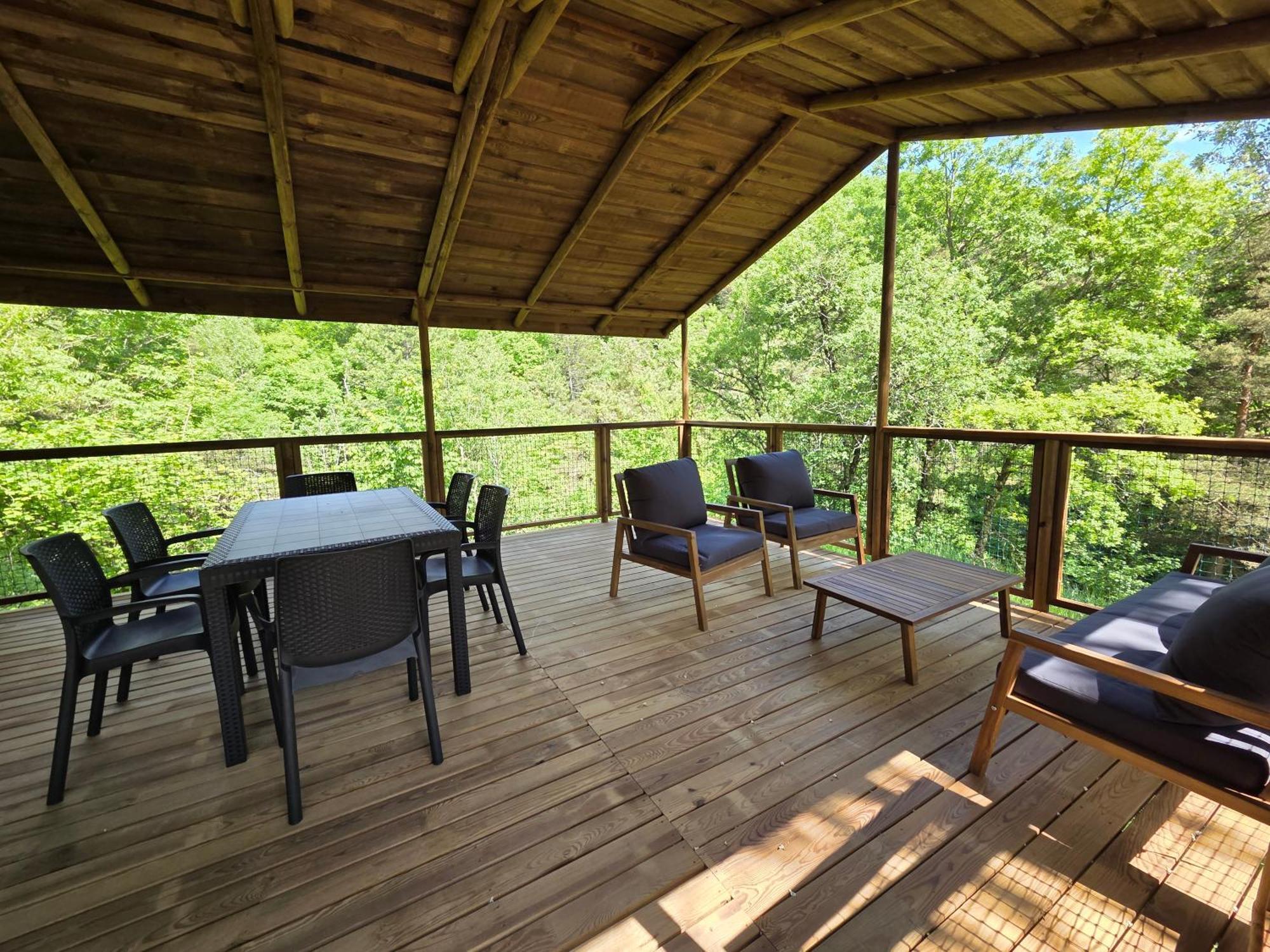 Camping Le Gallo Romain Barbieres Экстерьер фото