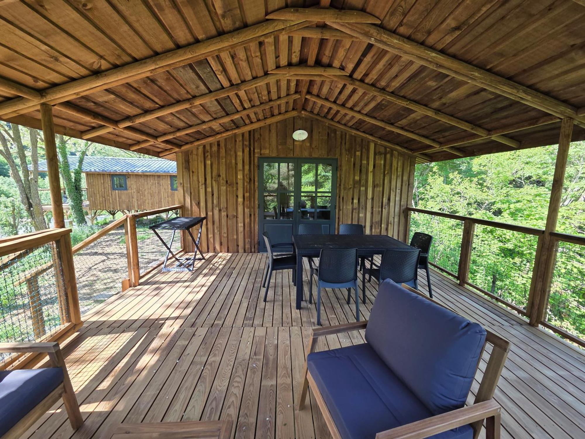 Camping Le Gallo Romain Barbieres Экстерьер фото