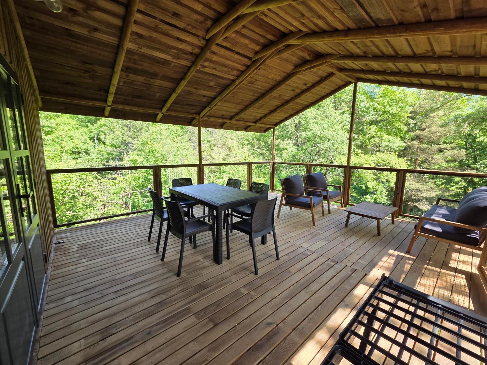 Camping Le Gallo Romain Barbieres Экстерьер фото